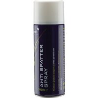 Blue and white Draper Anti Spatter Spray can, 300ml, with bold text and white cap.