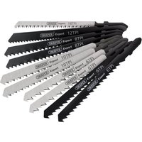 Draper 10 Piece Assorted HCS Jigsaw Blade Set - image 3