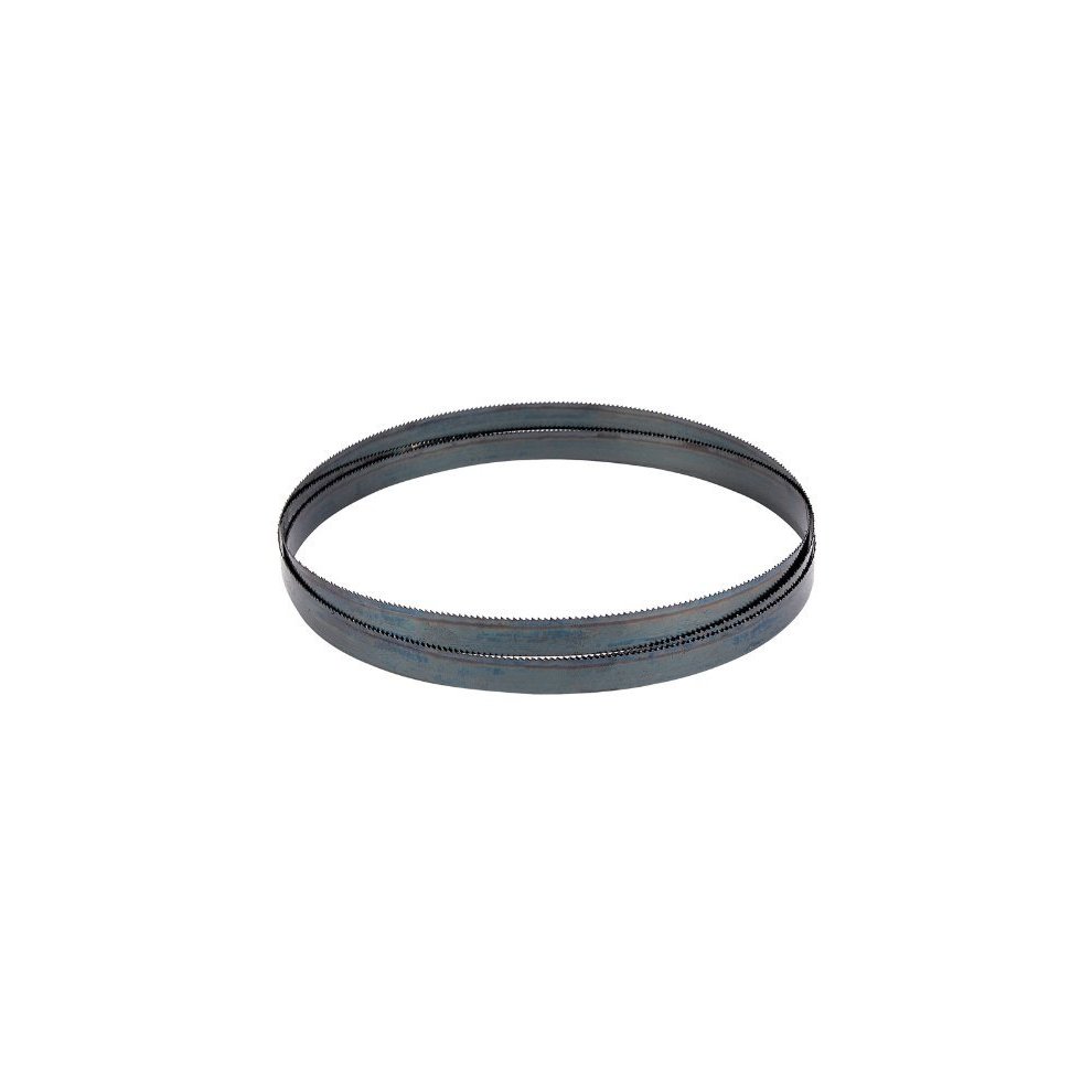 Draper 76732 bandsaw blade, measuring 1712mm x 1/2", features a metallic finish with sharp teeth along the edge for efficient cutting.