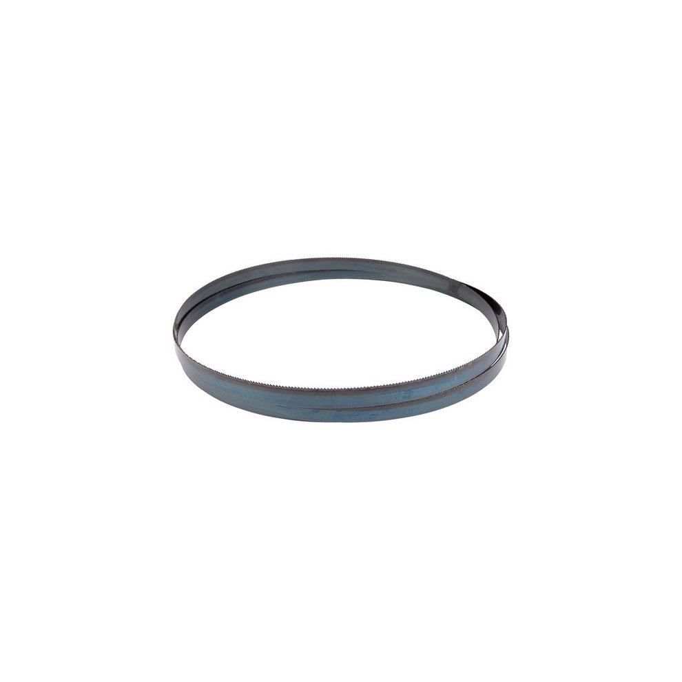 Draper 63342 bandsaw blade, 2235mm long, 1/2 inch wide, featuring 14 TPI, made of steel with a blue finish, designed for precision cutting.