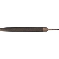 Draper half round file, 6 x 300mm, with a tapered end and textured surface for smoothing and shaping materials.