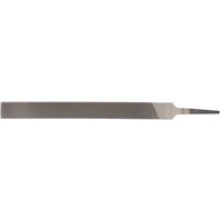 "Draper Bastard Cut Hand File, 12 x 200mm, with a flat, tapered design and coarse teeth for metalworking"