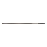 Draper round file, 12 x 200mm, with tapered end and textured surface for metalwork.