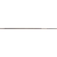 Draper chain saw file, 200 x 5mm, slender metal rod design, sold in a box of 12, ideal for sharpening chainsaws.