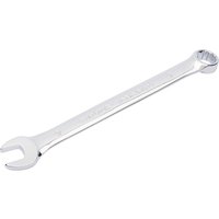 Draper HI-TORQ 9mm short pattern metric spanner, silver chrome finish, open-end and ring-end combination.