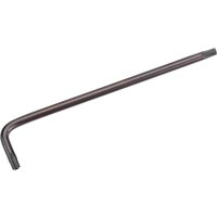 L-shaped Draper TX-STAR Security Key, T15T, with a dark metallic finish and a long handle.