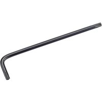 L-shaped Draper TX-STAR Security Key, T20T, with a black finish and star-shaped tip.