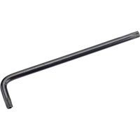 Black L-shaped Draper TX-STAR Security Key, T27T, with a star-shaped tip and a long handle.