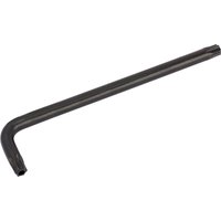 Black L-shaped Draper TX-STAR Security Key, T40T, with a star-shaped tip for secure fastening.