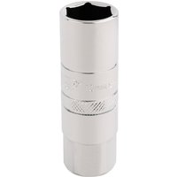 Thread 6 Point Spark Plug Socket, 3/8" Sq. Dr.,