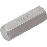 Hexagonal silver Draper Expert 10mm x 30mm insert bit with engraved size marking for mechanic's bit sets.