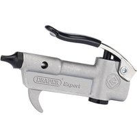 "Draper Expert Air Blow Gun Stubby ABG1, metallic body, black nozzle and handle, ergonomic trigger design"