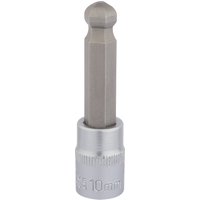 Ball End Hexagonal Socket Bits, 3/8" Sq. Dr.,