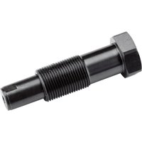 Black Draper Expert camshaft drive chain wear indicator tool with threaded body and hexagonal head.
