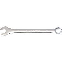 Silver Draper Expert 30mm combination spanner with open-end and ring-end design, polished finish.