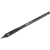 Draper Expert flat wood bit, 10mm, black steel with pointed tip and hex shank, labeled "Draper Expert" in white.