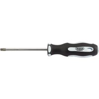 Black and silver Draper TX-STAR screwdriver with soft grip handle, T30T tip, and 100mm shaft.