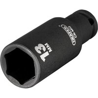 Draper Expert 6 Point Deep Impact Socket 1/4" Sq. Dr. 13mm - image 2