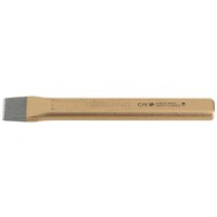 Flat cold chisel, 25 x 200mm, by Draper Expert, with a silver beveled edge and a sturdy rectangular body.