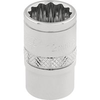 Draper Expert 12mm 12 Point Socket, 3/8" Drive - image 2