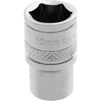 HI-TORQ 6 Point Socket, 1/4" Sq. Dr.,