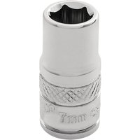 Draper Expert 6 Point Socket 1/4" Drive 7mm - image 4