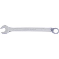 Silver Draper Expert HI-TORQ 17mm combination spanner with open end and ring end.