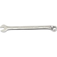 Silver Draper Expert HI-TORQ 6mm combination spanner with open and ring ends, polished chrome finish.