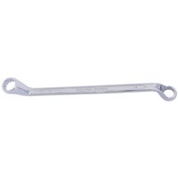Silver Draper Expert deep offset ring spanner, 14 x 15mm, with HI-TORQ design and polished finish.