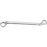 Draper Expert HI-TORQ deep offset ring spanner, silver, 27 x 30mm, with angled ends for better access.