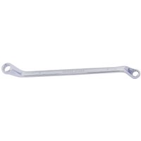 Silver Draper Expert HI-TORQ deep offset ring spanner, dual-ended with 8mm and 9mm sizes, curved handle design.
