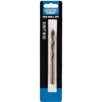 Draper Expert HSS Cobalt Drill Bit, 9.5mm, silver with spiral flutes, in blue and black packaging.
