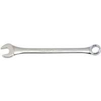 Silver Draper Expert 5/8" combination spanner with open-end and ring-end, polished finish.