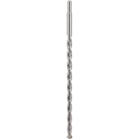Draper Expert masonry drill bit, 16 x 400mm, silver with spiral fluting and cylindrical shank.
