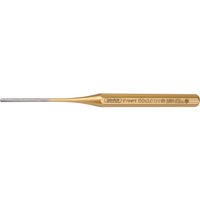 Gold and silver octagonal parallel pin punch, 3 x 150mm, with Draper Expert branding on the handle.