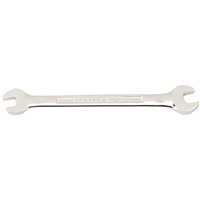 Silver Draper Expert open end spanner, 8 x 9mm, with dual open ends and engraved branding on the handle.