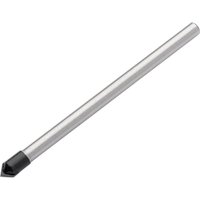 Draper Expert TCT ceramic drill bit, 5mm x 70mm, silver shaft with black carbide tip, single piece.