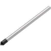 "Draper Expert TCT Ceramic Tile Drill Bit with silver cylindrical shaft and black triangular carbide tip"