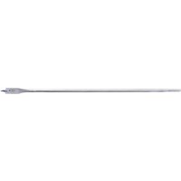 Draper Extra Long Flat Wood Bit, 16mm, silver, elongated design with a flat, pointed tip for drilling wood.