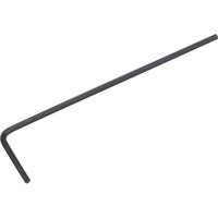 Black Draper extra long metric hexagon key, 1.5mm, with an L-shaped design and smooth finish.
