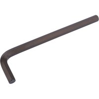 Draper extra long 10mm hexagon key, dark steel finish, L-shaped design with extended arm for better reach.