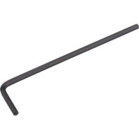 Black Draper extra long metric hexagon key, 3.0mm, with an L-shaped design and smooth finish.