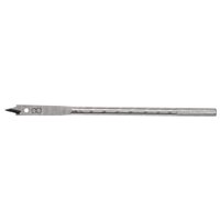 Draper Flat Wood Bit, 8mm, silver steel with a flat, pointed tip and hexagonal shank for drilling wood.