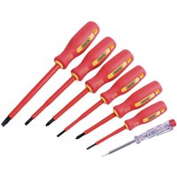 Draper Fully Insulated Screwdriver Set with Mains Tester - image 3