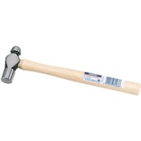Draper ball pein hammer, 225g/8oz, with a polished steel head and a smooth wooden handle.