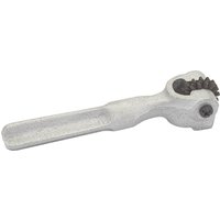 Silver Draper grinding wheel dresser with textured handle and toothed rotary head.