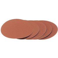 Draper Aluminium Oxide Hook and Eye Sanding Discs, 230mm, 80 Grit (Pack of 5) - image 3