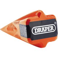 Orange Draper log splitting star wedge, 1.7kg, with textured surface and black label.
