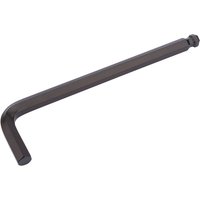 Black Draper 10mm hexagon and ball end hex key with L-shaped design.