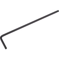 Black Draper 2.0mm metric hexagon key with L-shaped design and ball end.